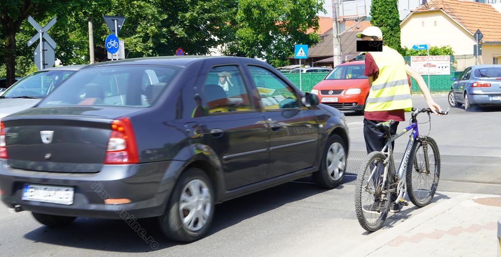 Bicicliștii, principalii vinovați pentru producerea accidentelor rutiere