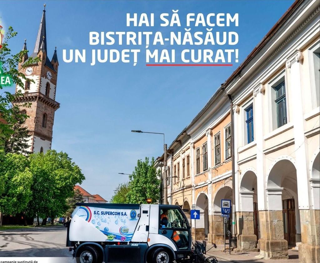 Se modifică orarul de colectare a deșeurilor din zona centrală a Bistriței